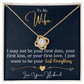 To My Last Everything - Love Knot Necklace - Marlofy.com