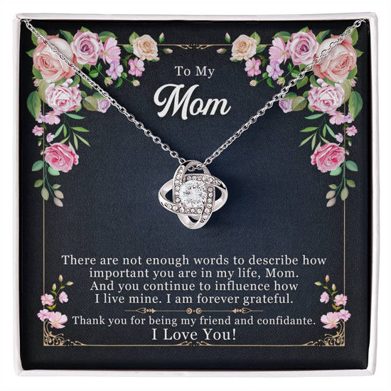 Forever Grateful - Love Knot Necklace - Marlofy.com