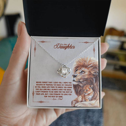 Never Forget - Love Knot Necklace - Marlofy.com