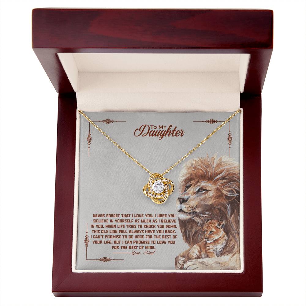 Never Forget - Love Knot Necklace - Marlofy.com
