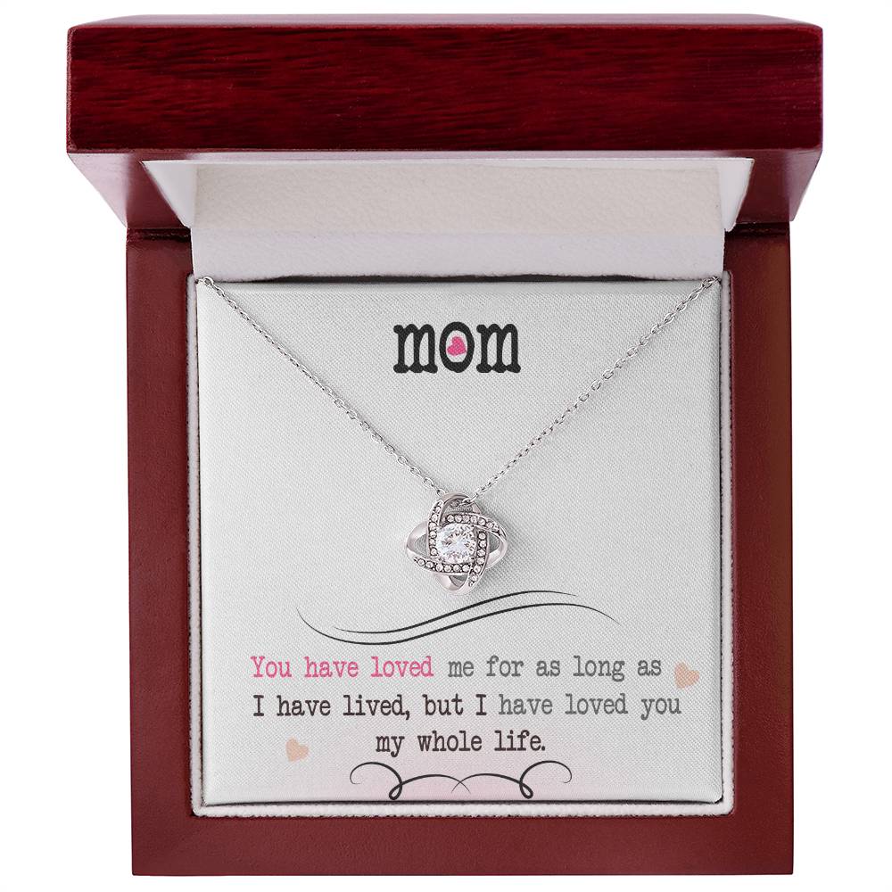 My Whole Life - Love Knot Necklace - Marlofy.com