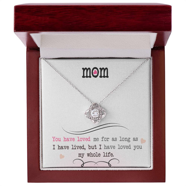 My Whole Life - Love Knot Necklace - Marlofy.com