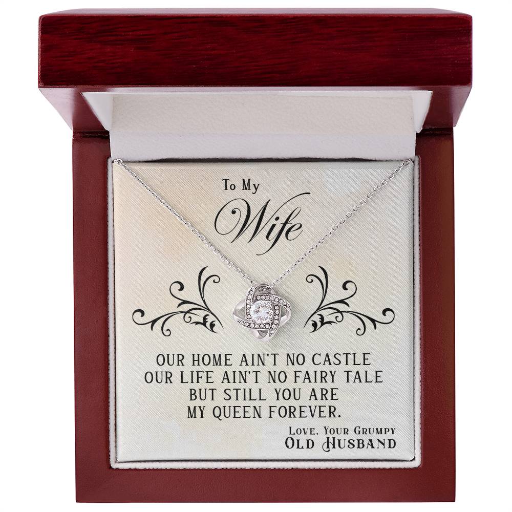 My Queen Forever - Love Knot Necklace - Marlofy.com