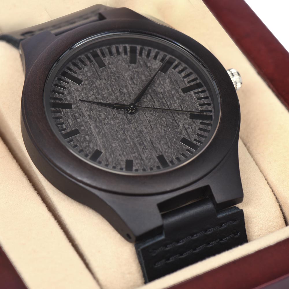 To My Man Inspiration – Wooden Watch - Marlofy.com