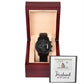 My Husband My Love - Black Chronograph Watch - Marlofy.com