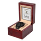 My Husband My Love - Black Chronograph Watch - Marlofy.com