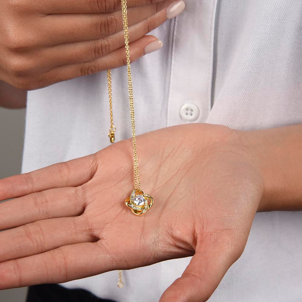 Love Knot Necklace - Marlofy.com