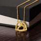 Interlocking Hearts Necklace - Marlofy.com