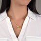 Interlocking Hearts Necklace - Marlofy.com