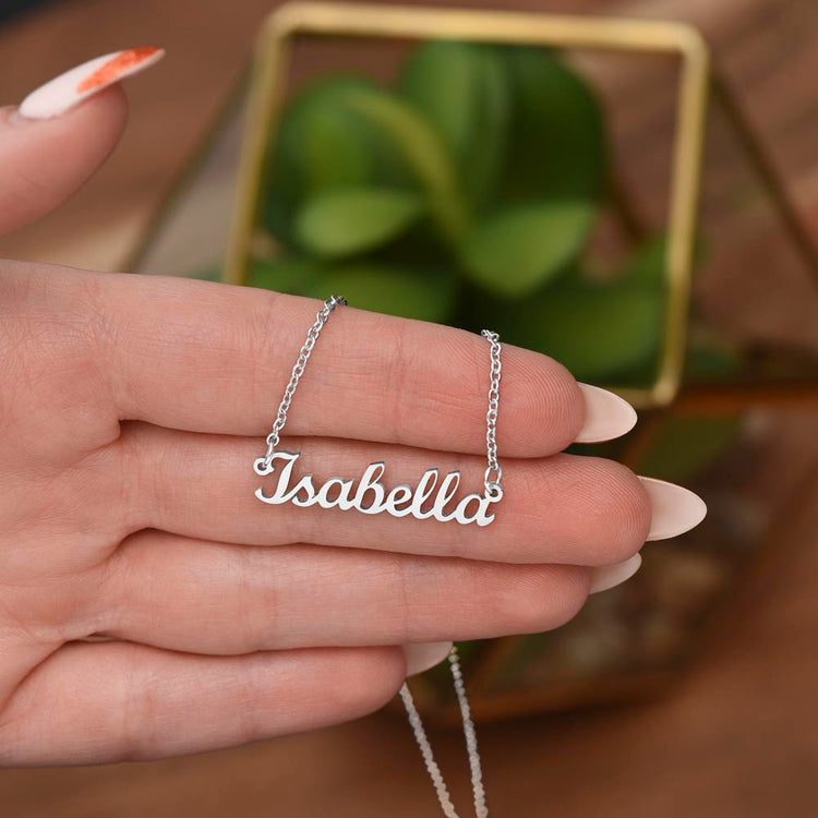 Classic Style Name Necklace - Marlofy.com