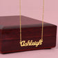 Classic Style Name Necklace - Marlofy.com