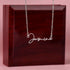 Signature Style Name Necklace - Marlofy.com
