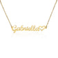 Classic Heart Style Name Necklace - Marlofy.com