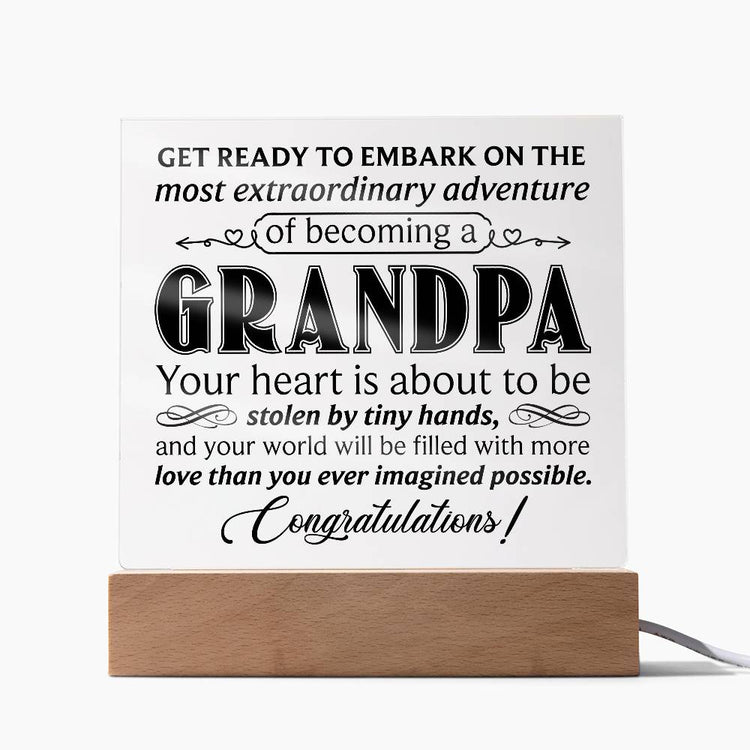 Grandpa – Acrylic Square - Marlofy.com