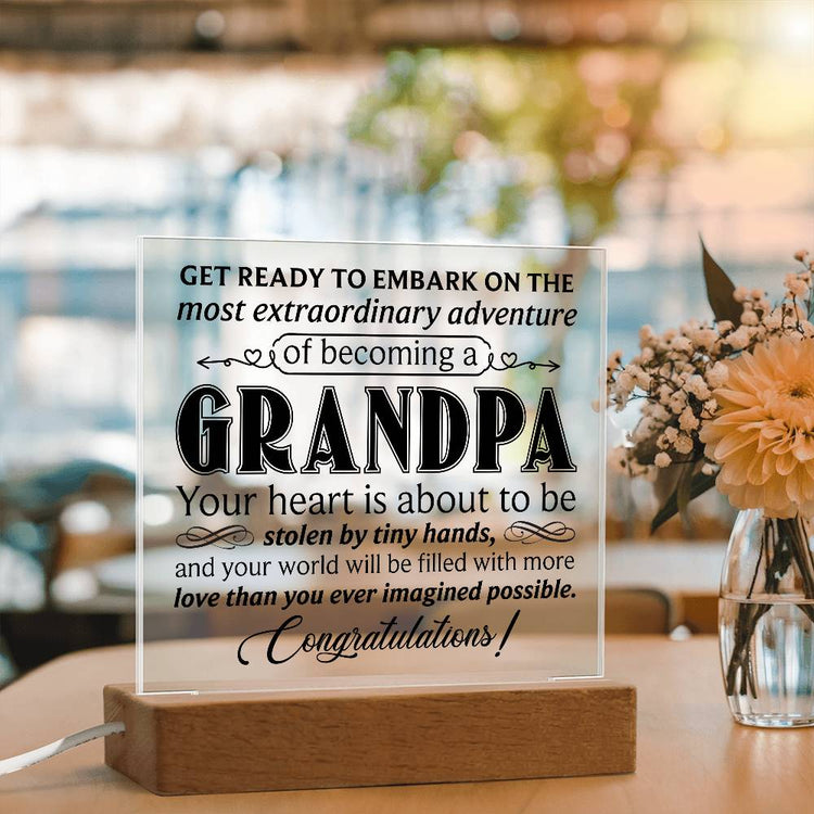 Grandpa – Acrylic Square - Marlofy.com