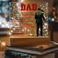 Thank You Dad - Acrylic Square - Marlofy.com