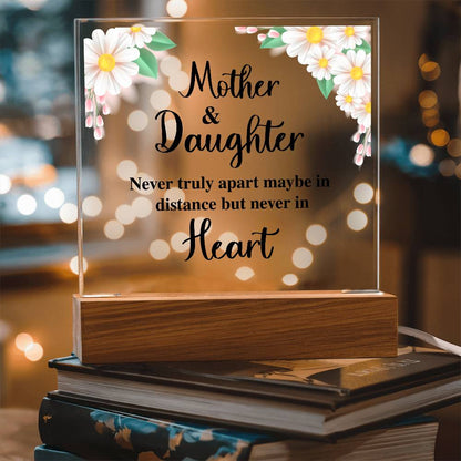 To My Daughter Distance – Acrylic Square - Marlofy.com