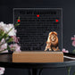To My Daughter Braver – Acrylic Square - Marlofy.com