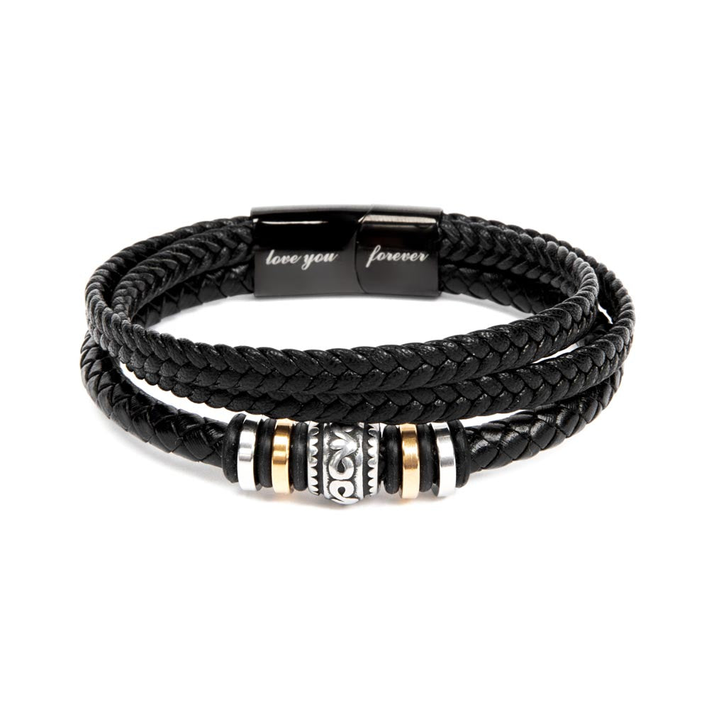Your Love is not Just a Feeling - Means Leather Bracelet - Marlofy.com
