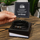 Your Smile - Mens Leather Bracelet - Marlofy.com