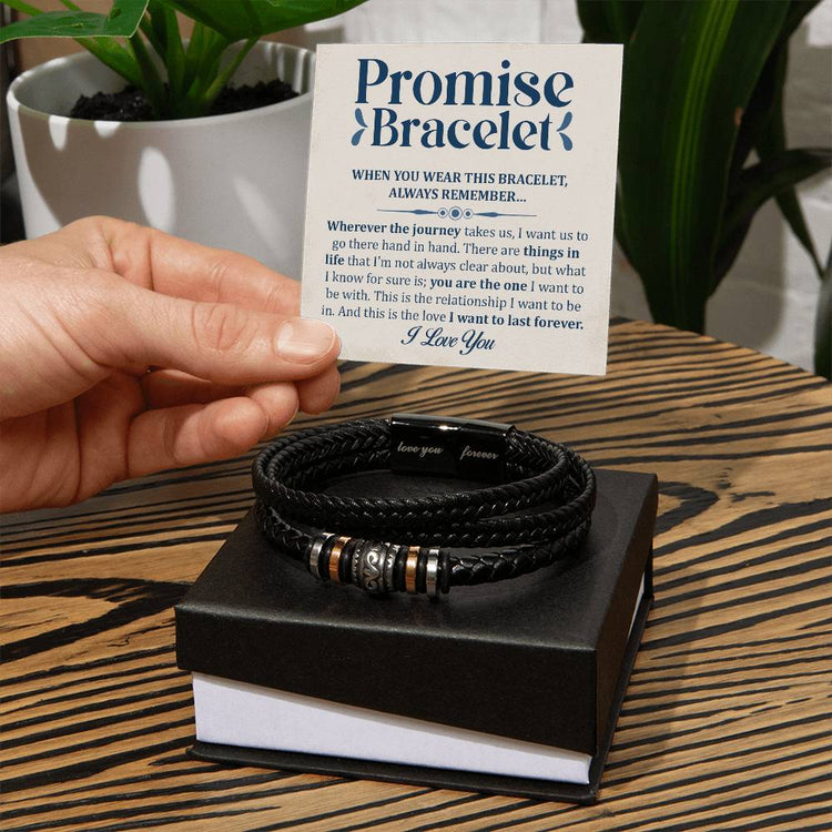 Love You Forever Promise (You Are the One) – Bracelet - Marlofy.com