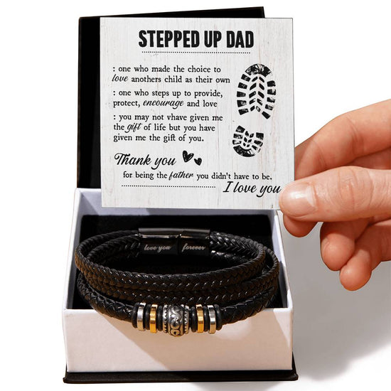 To My Stepdad Gift of Life – Bracelet - Marlofy.com