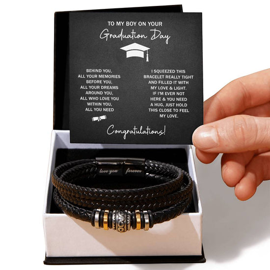 To My Boy Graduation Dreams (Love You) – Bracelet - Marlofy.com