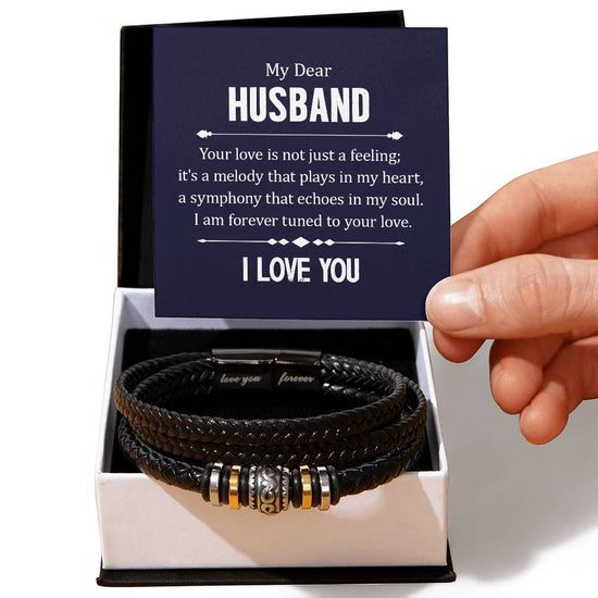 Your Love is not Just a Feeling - Means Leather Bracelet - Marlofy.com