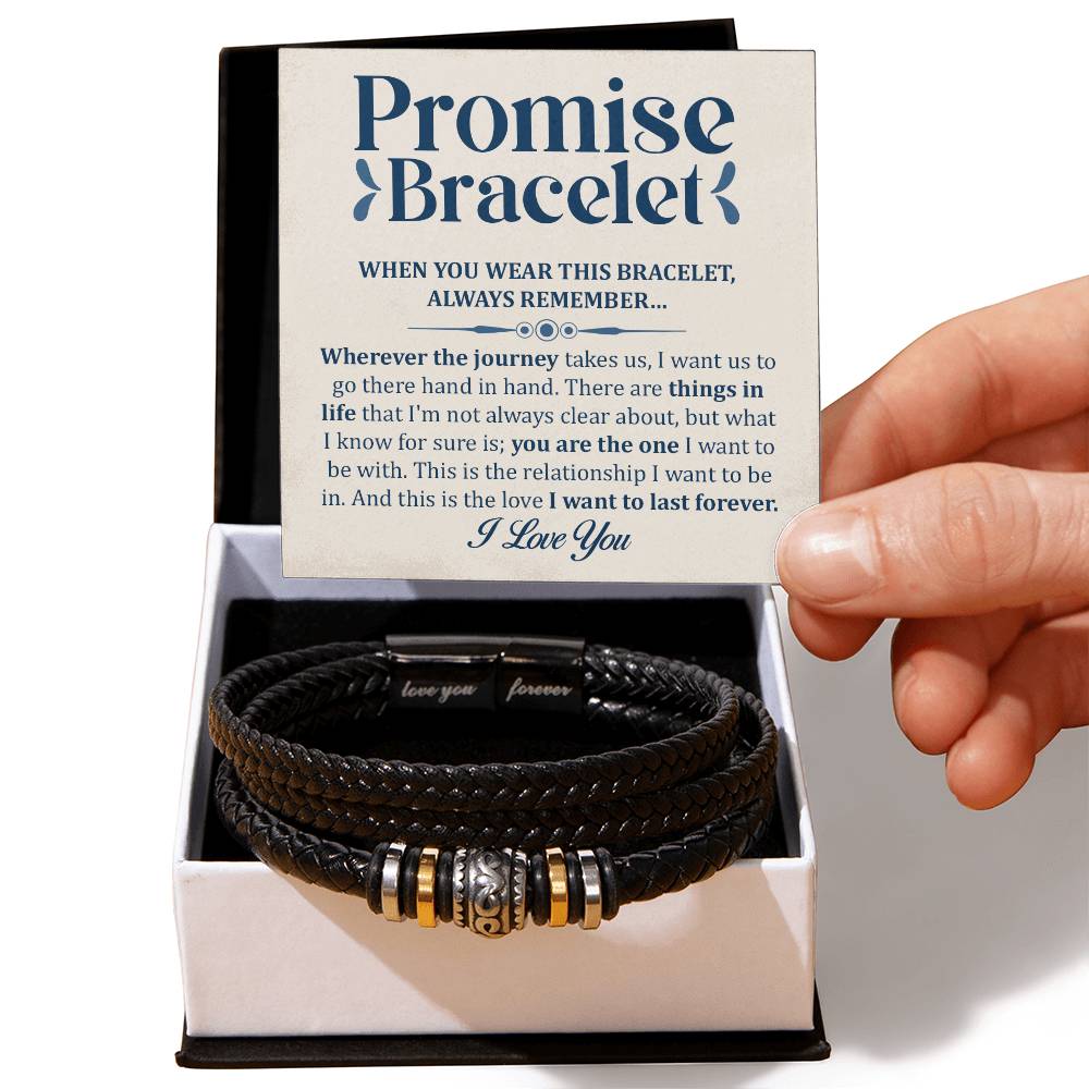 Love You Forever Promise (You Are the One) – Bracelet - Marlofy.com