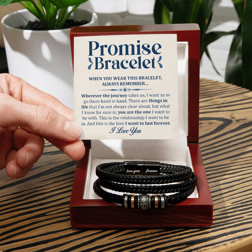 Love You Forever Promise (You Are the One) – Bracelet - Marlofy.com