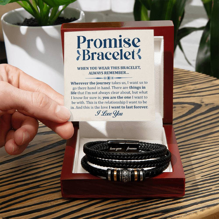 Love You Forever Promise (You Are the One) – Bracelet - Marlofy.com