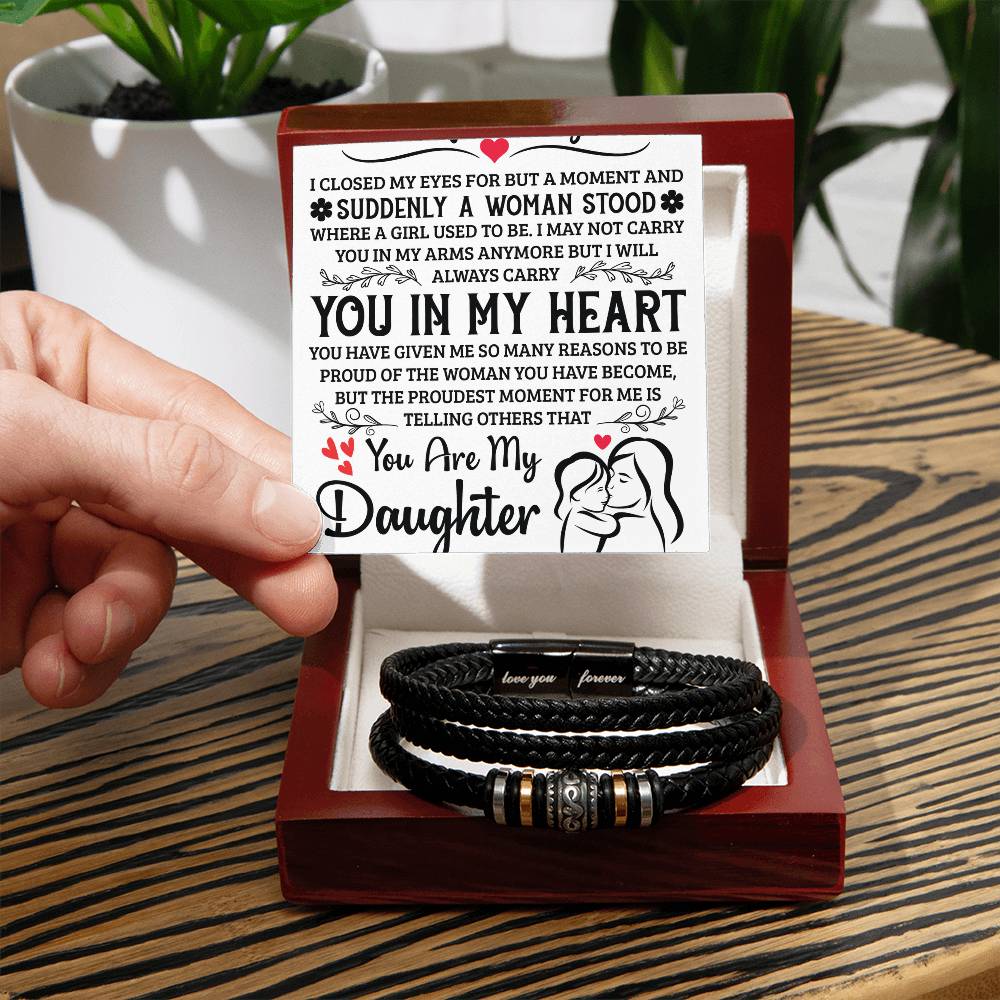 To My Stepdad Choice to Love – Bracelet - Marlofy.com