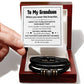 Love You Forever Believe Deep (To My Grandson) – Bracelet - Marlofy.com
