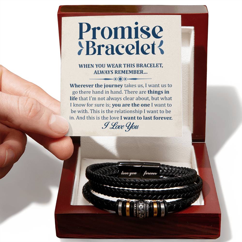 Love You Forever Promise (You Are the One) – Bracelet - Marlofy.com