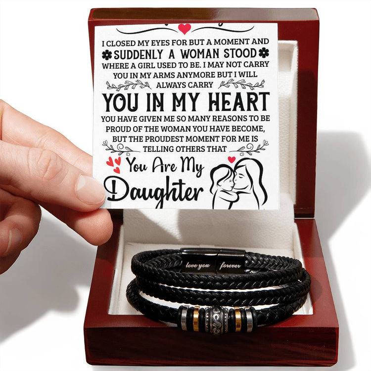 To My Stepdad Choice to Love – Bracelet - Marlofy.com