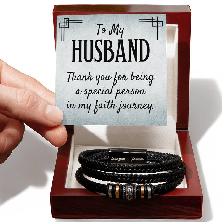 Being Special - Mens Leather Bracelet - Marlofy.com