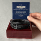 Calm to my Chaos - Leather Cross Bracelet - Marlofy.com