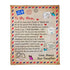 To My Mom Thank You – Coral Fleece Blanket - Marlofy.com