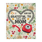 I Am So Grateful – Coral Fleece Blanket - Marlofy.com