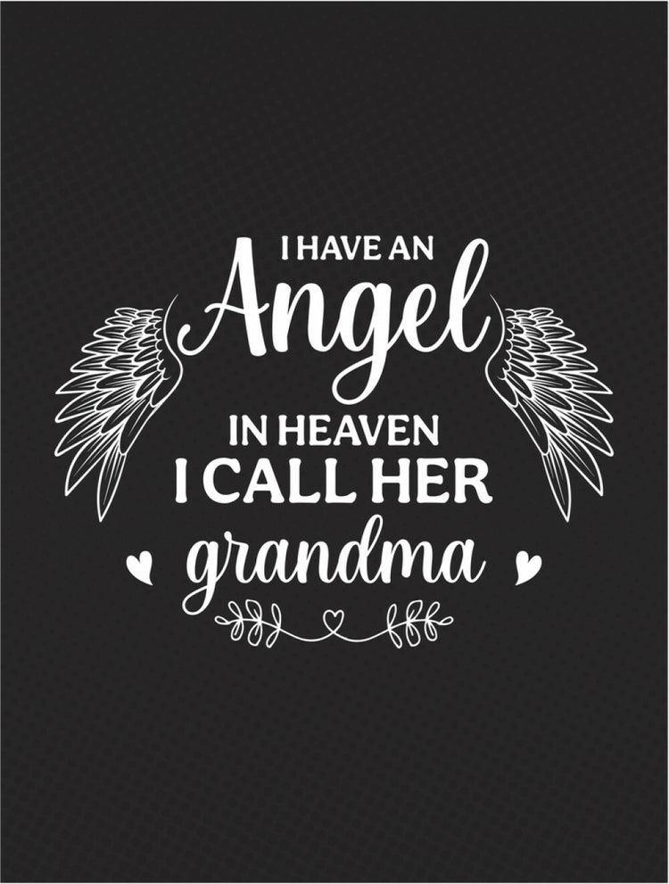 I Have an Angel in Heaven, I Call Her Grandma – Coral Fleece Blanket - Marlofy.com