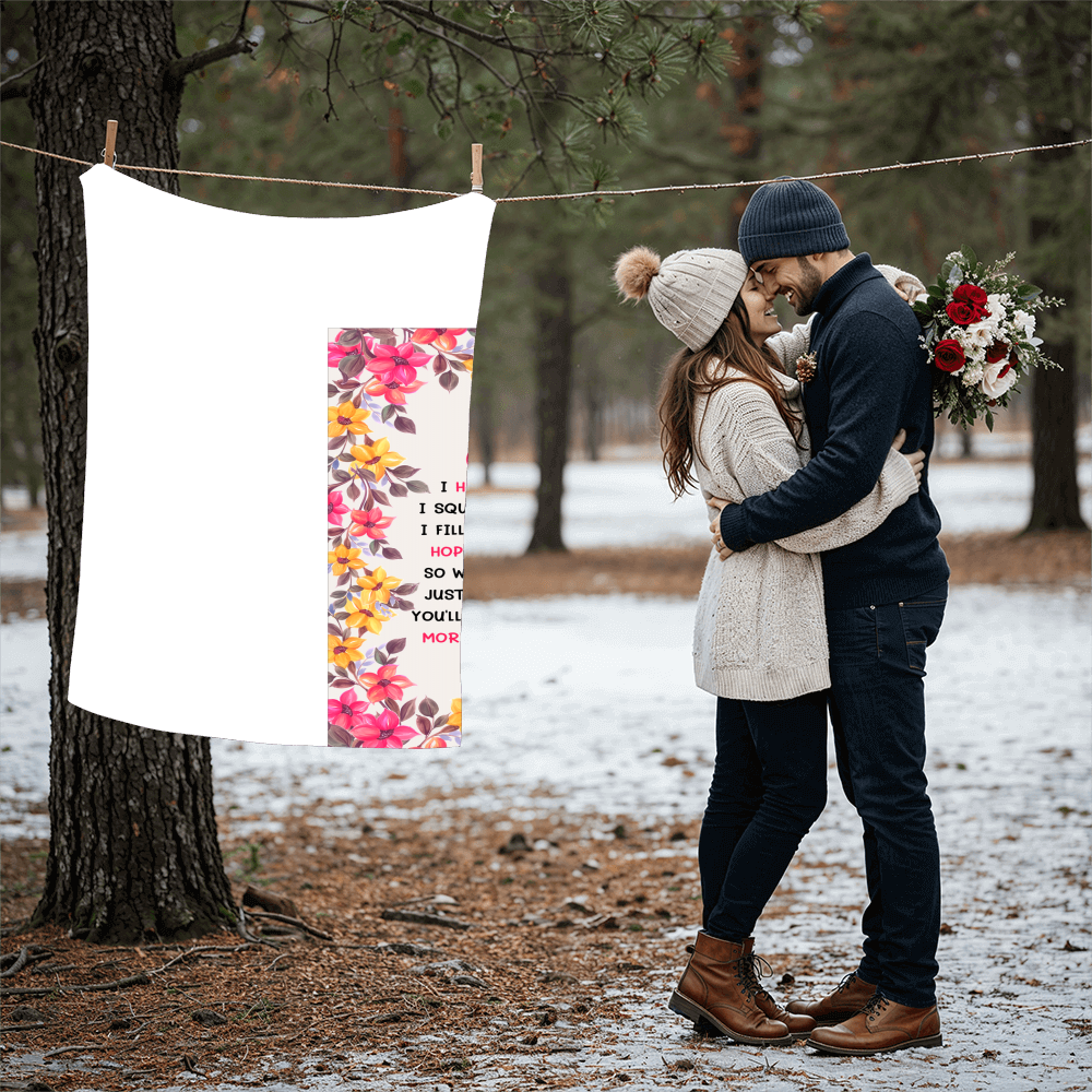 Mom You Will My Love In It – Coral Fleece Blanket - Marlofy.com