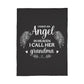 I Have an Angel in Heaven, I Call Her Grandma – Coral Fleece Blanket - Marlofy.com