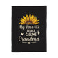 My Favorite People Call Me Grandma – Coral Fleece Blanket - Marlofy.com