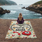 I Am So Grateful – Coral Fleece Blanket - Marlofy.com