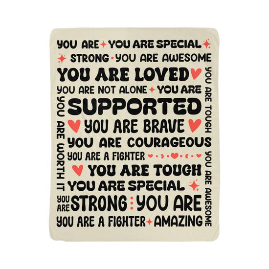 To My Daughter Braver (From Mom) – Sherpa Fleece Blanket - Marlofy.com
