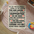 To My Daughter Braver (From Mom) – Sherpa Fleece Blanket - Marlofy.com