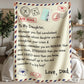 To My Daughter Braver (From Dad) – Sherpa Fleece Blanket - Marlofy.com