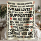 To My Daughter Braver (From Mom) – Sherpa Fleece Blanket - Marlofy.com