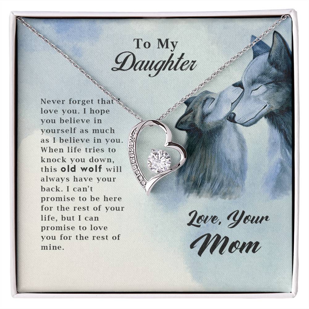 Old Wolf - Forever Love Necklace - Marlofy.com