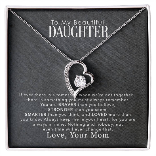 My Beautiful Daughter - Forever Love Necklace - Marlofy.com